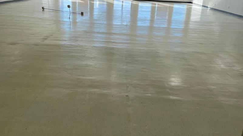 view looking toward entrance